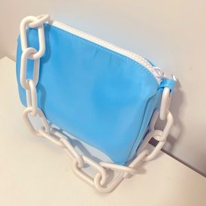 F21 Nylon chain bag (new)